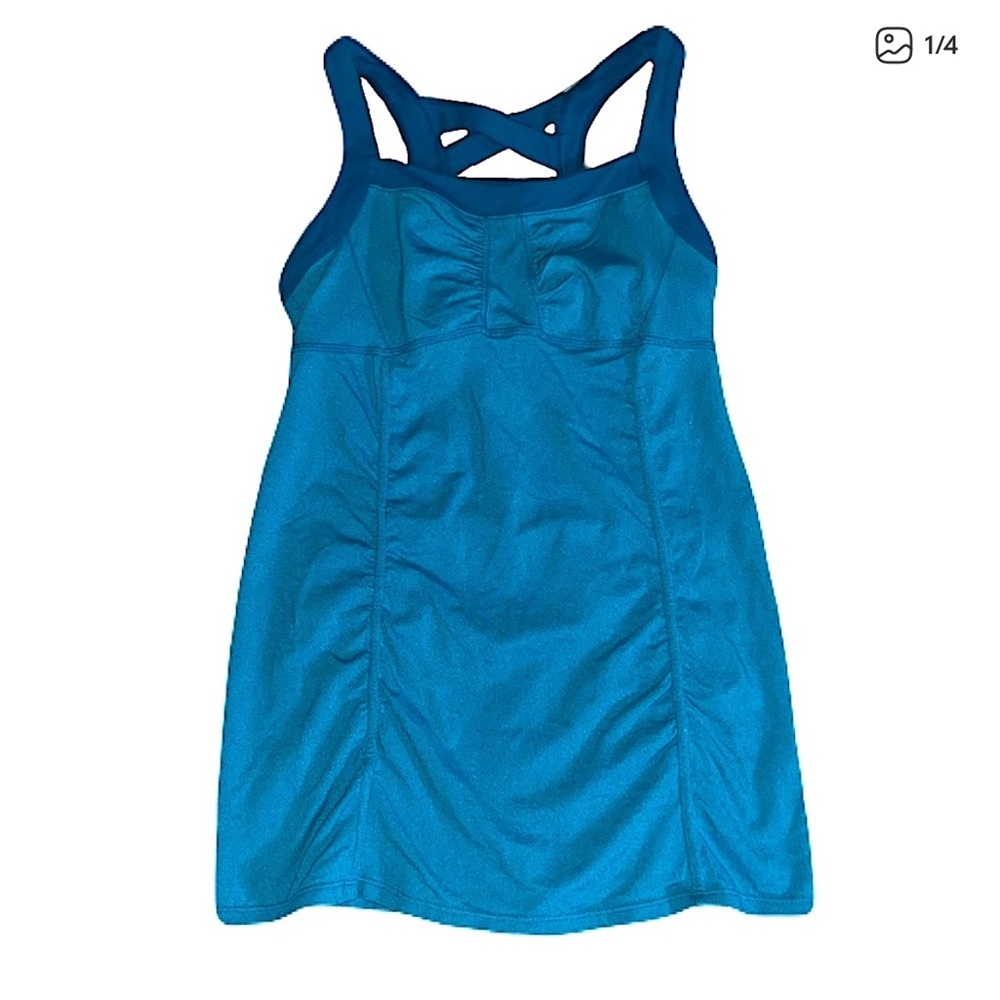 Athleta Scrunch Racer Back Tank W/ Built In Bra
Women's Size XS